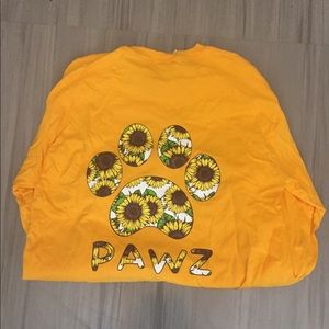 PAWZ sunflower longsleeve